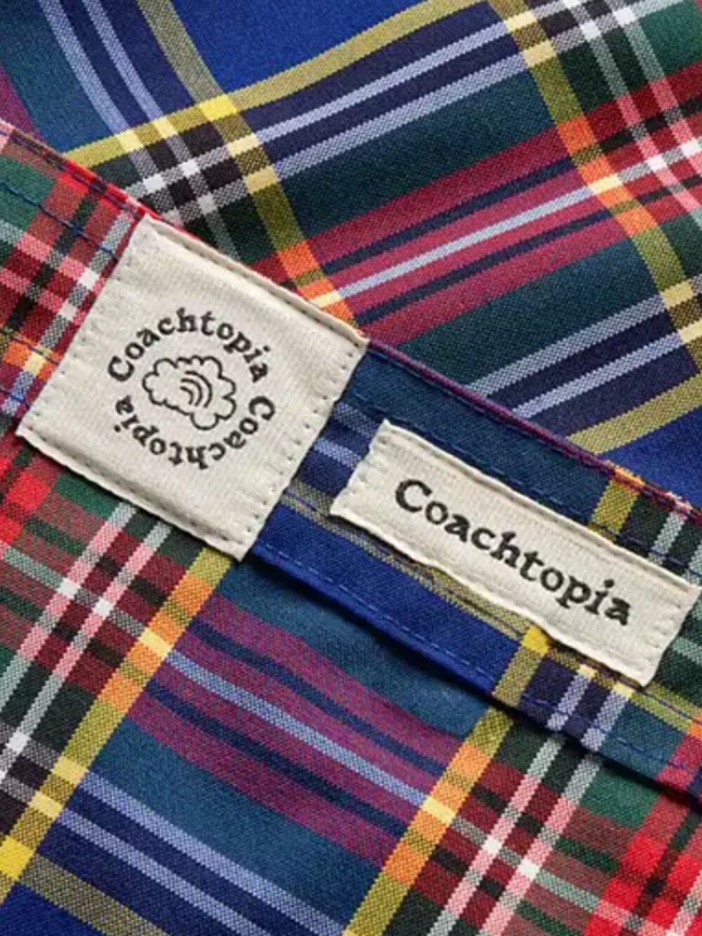 Coachtopia Loop Mini Skirt With Plaid Pattern - Picture 3 of 4